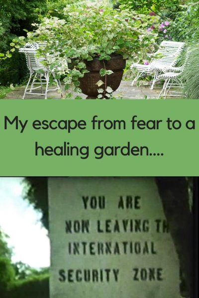 How to escape from fear to a healing garden