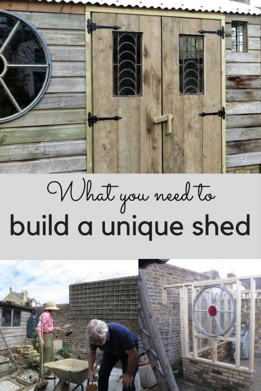 How to build a unique shed