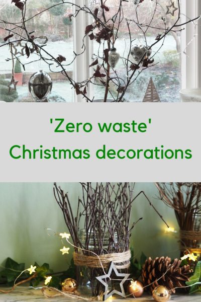 Zero Waste Christmas Decorations From The Garden The Middle