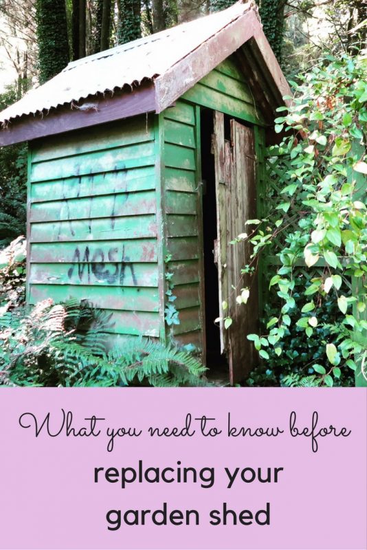 Essential info on whether to repair or replace your garden shed #shedproject #sheds