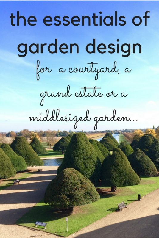 The essentials of garden design apply to all sizes of garden