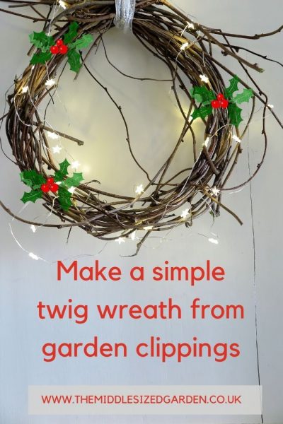 Simple twig wreath