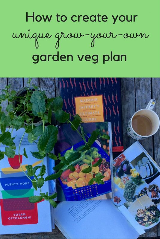 Start your grow-you-own garden plan with your cookery books