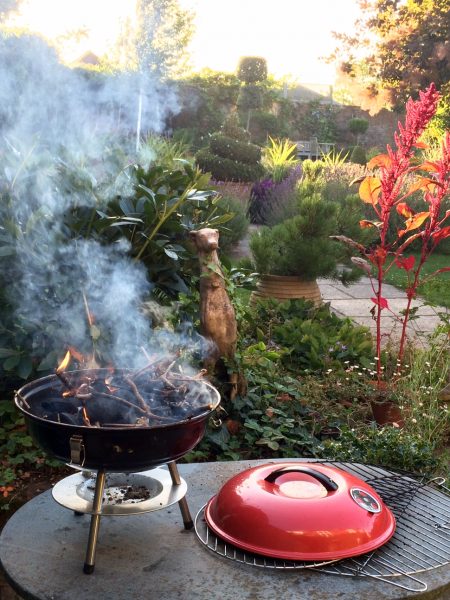 Small kettle barbecue