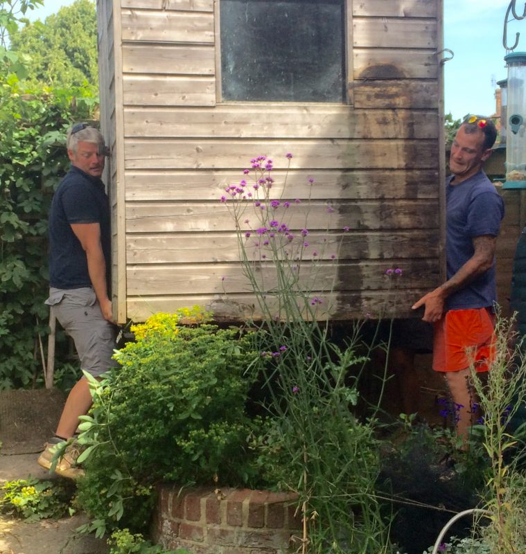 Moving your shed may be better than buying a new one